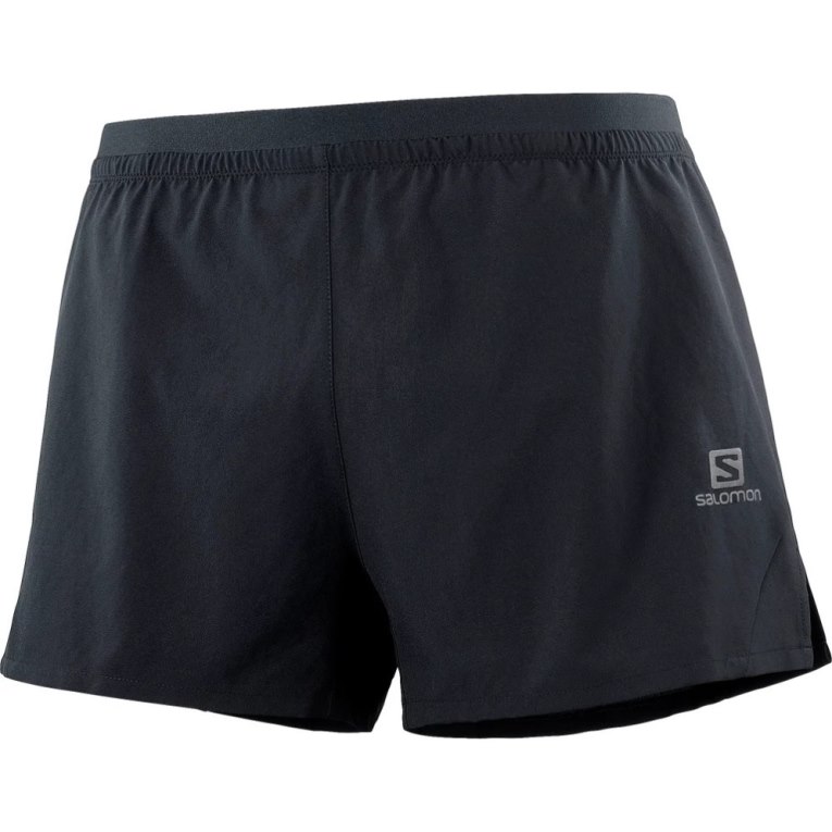 Bermudas Salomon Cross 3'' Hombre Negros | MX JUQI419